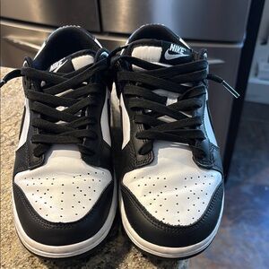 Nike Black and White Sneakers